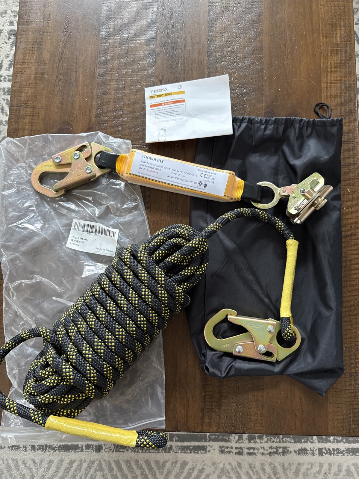 Thoedprix Personal Fall Protection Equipment Energy Absorber GB/T24538-2009