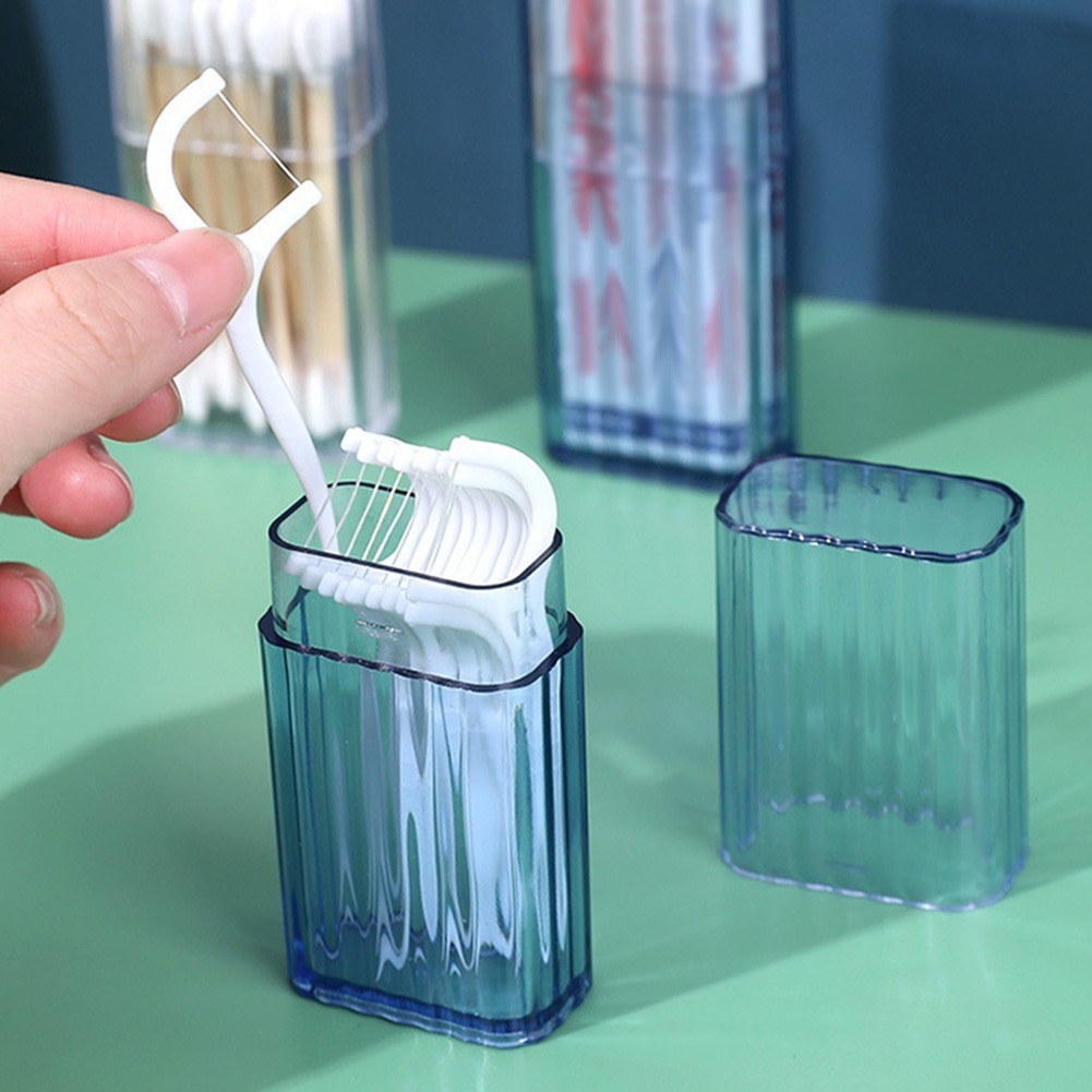 Brand New Storage Box Accessories Transparent Travel 2Pcs 3.4*2.1*10.4cm