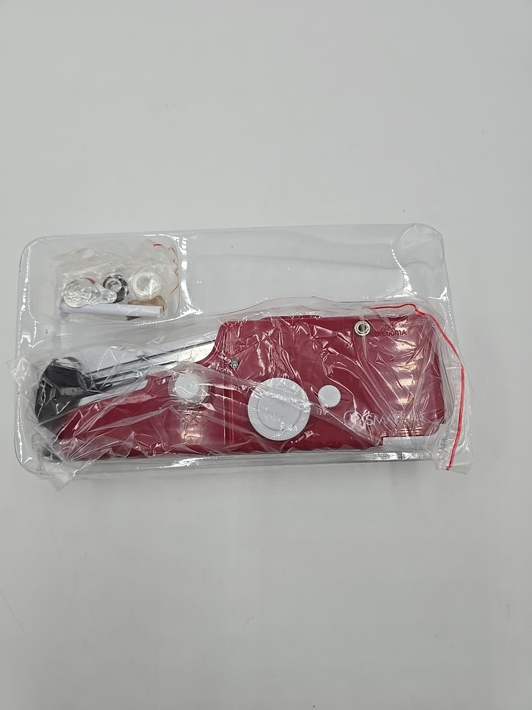 Smartek Portable Handheld Sewing Machine Red RX-01R Cordless Compact Lightweight
