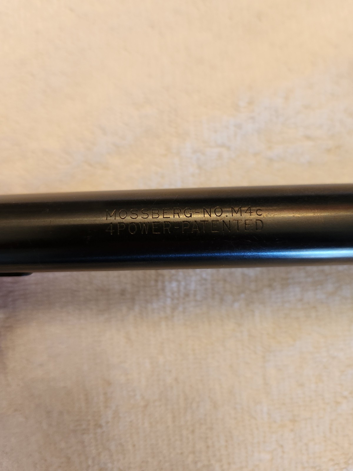 Vintage Original Mossberg No. M4c Scope with No. 8 Mount