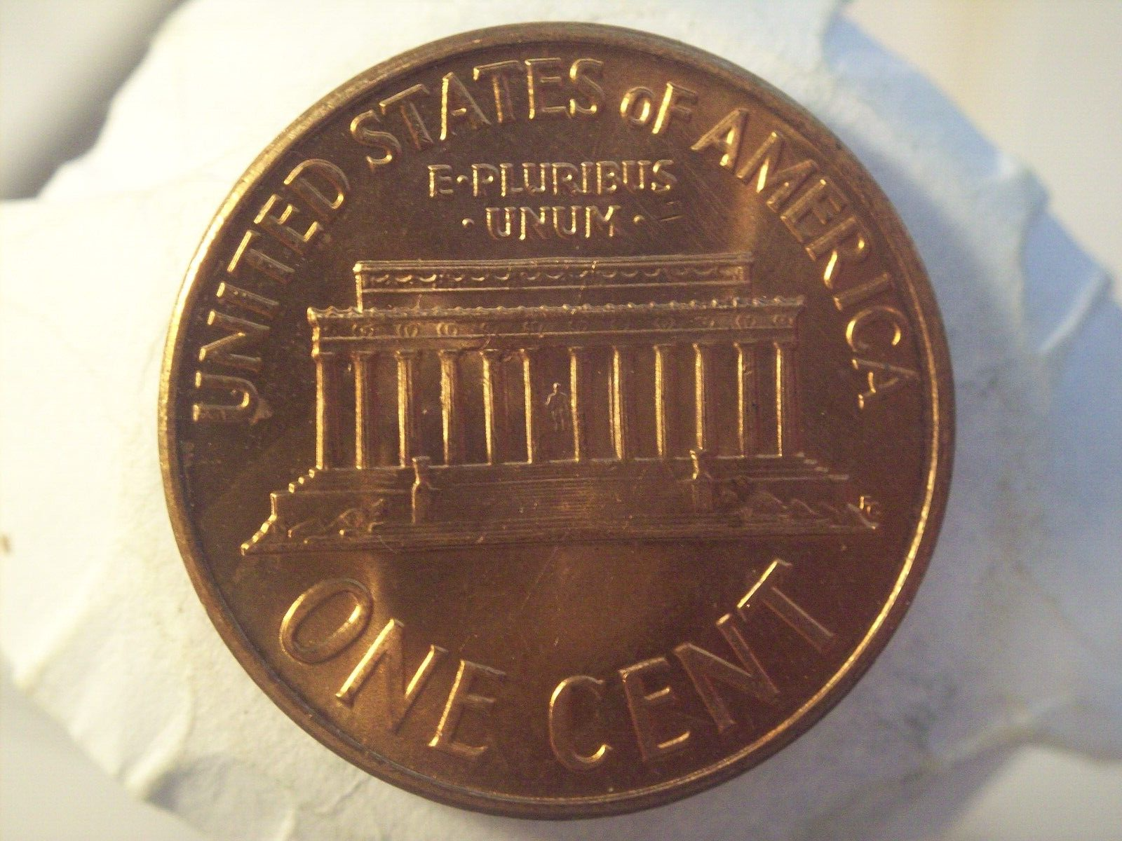 1960 P Die gouges on 6 and 9 of Date Lincoln Cent BU
