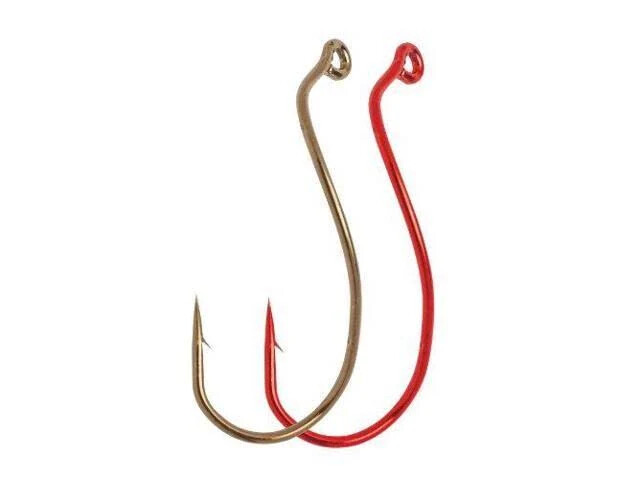 100 Matzuo 900020 Bronze Live Bait Aberdeen Death Roll Fish Hooks size 1