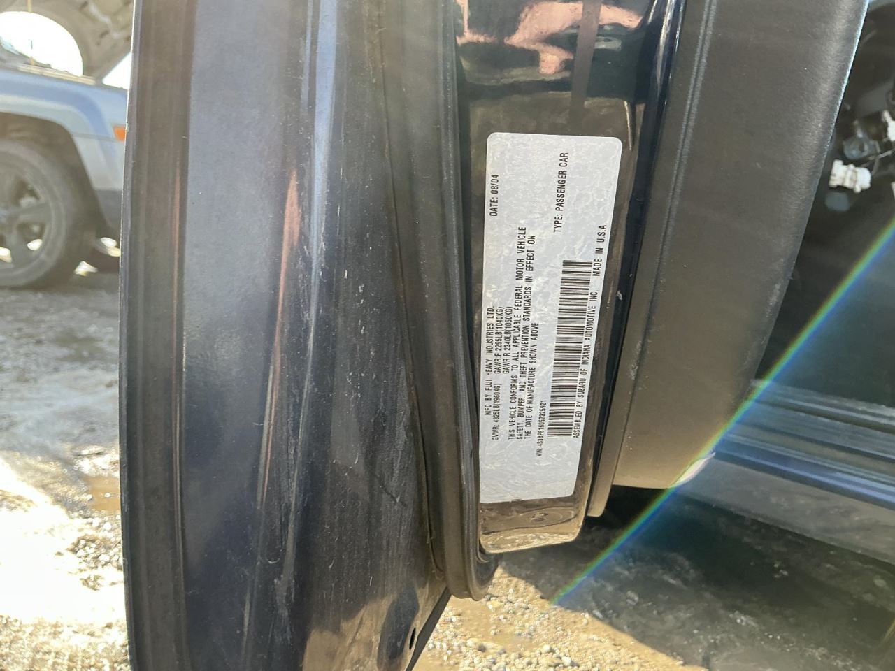 Chassis ECM Under Console Excluding Outback Fits 05 LEGACY 876750
