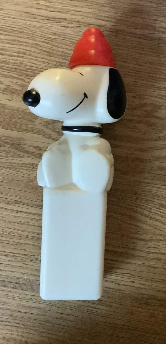 Vtg Snoopy Sno-Cone Machine Snow Cone Maker Snoopy Pusher Part Replacement Piece