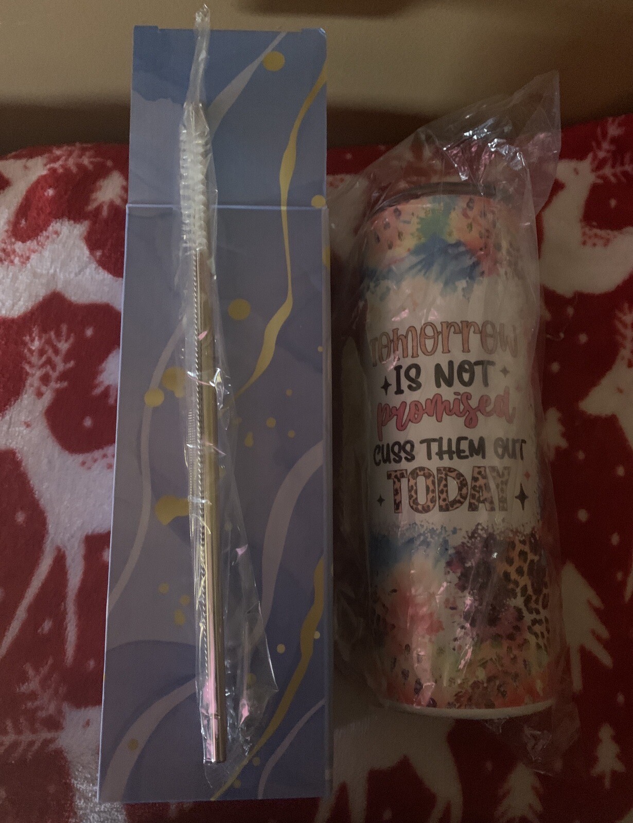 20 Oz Tomorrow Is Not Promised Tumbler