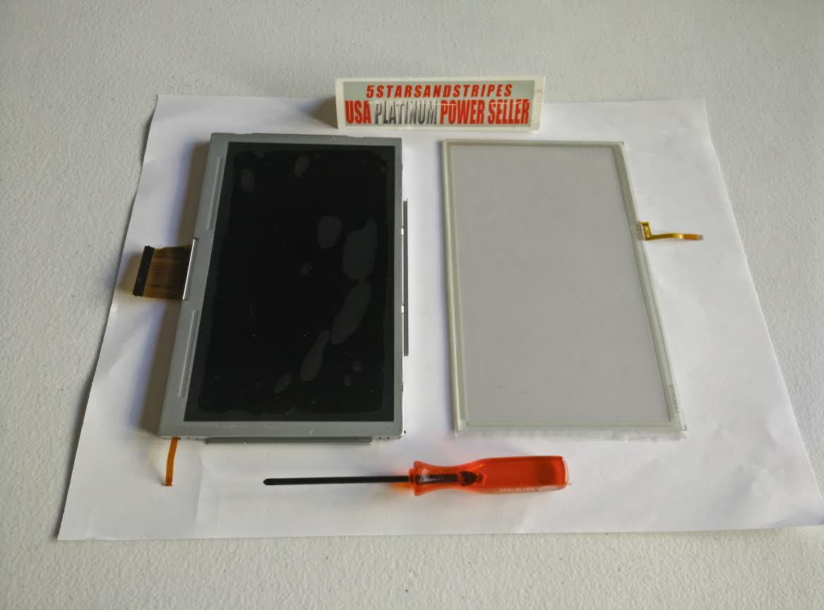 HQ REF Nintendo Wii U Gamepad LCD Screen with PAD+ Digitizer TouchScreen + tool