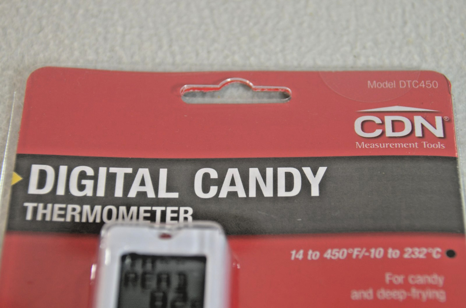 CDN Digital Candy Thermometer Model DTC450 Pre-Programmed & Programmable New