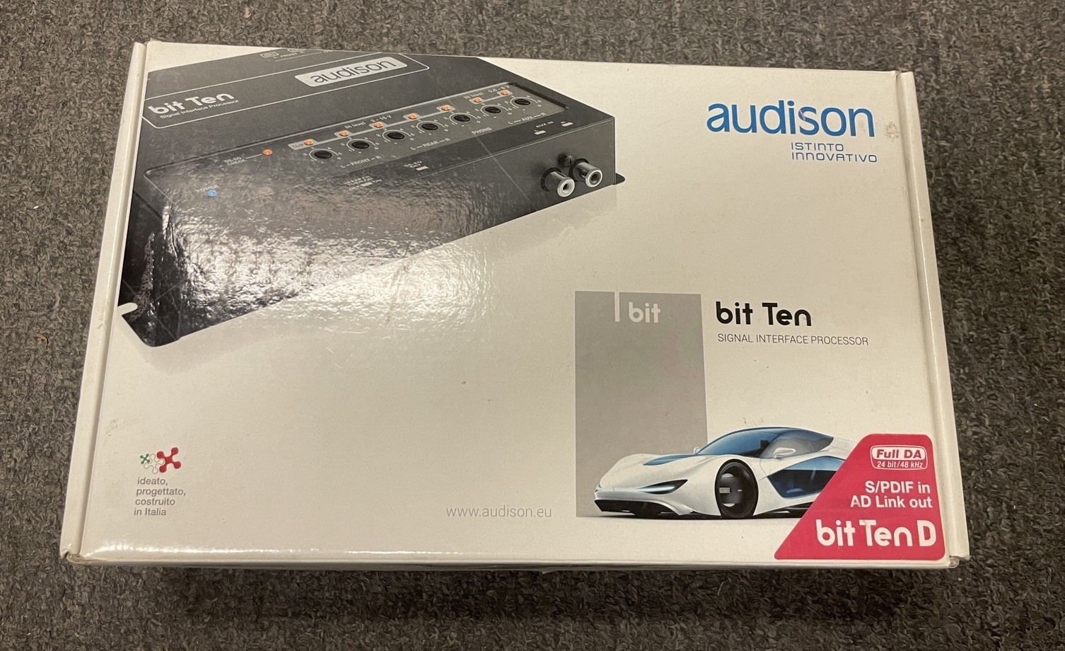 Audison Bit Ten D DSP 4CH In 5ch Out W/ DRC Remote One