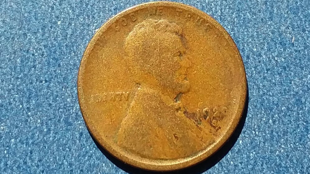 1920-S Circulated Lincoln Wheat Cent, Ships Free.