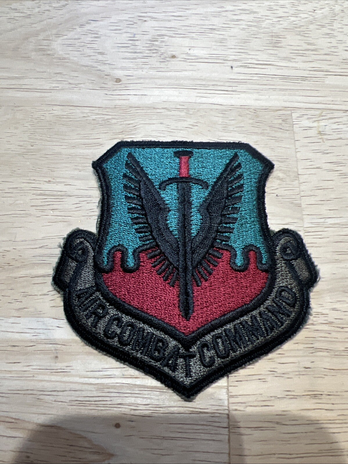 Authentic U.S. AIR FORCE: AIR COMBAT COMMAND SUBDUED BDU PATCH NEW