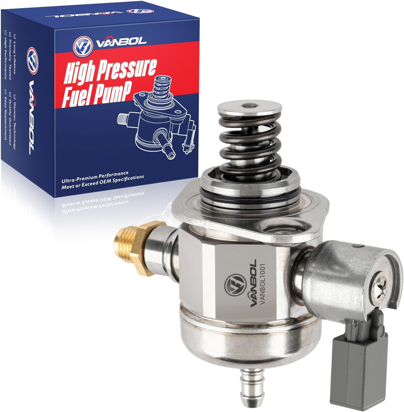 High Pressure Fuel Pump Fits Audi A3 Q3 TT TTS VW GTI Jetta Tiguan Passat 18L 20
