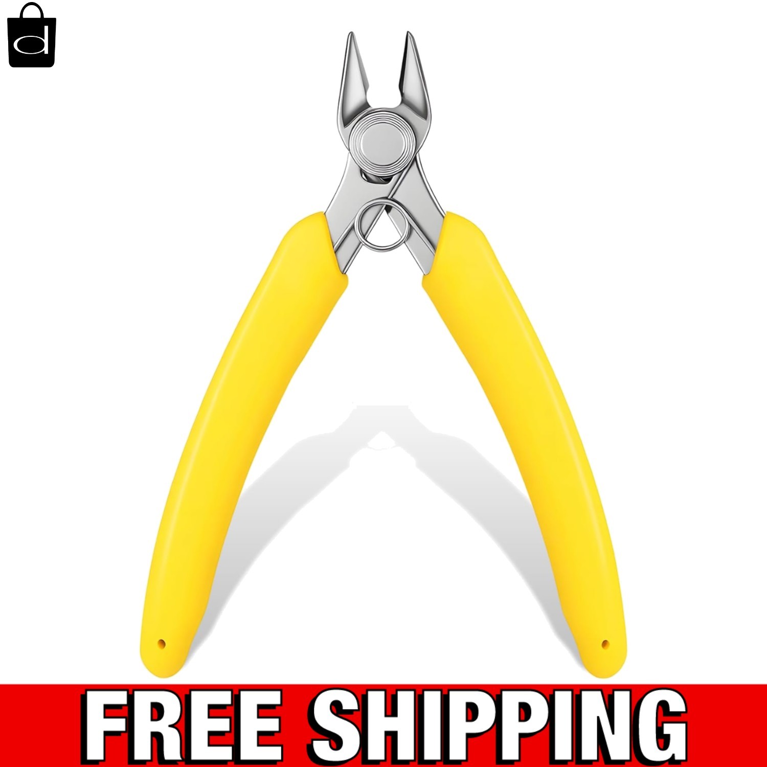 5.5 Inch Stainless Steel Wire Cutter Micro Flush Cutters, Precision Side Cutter