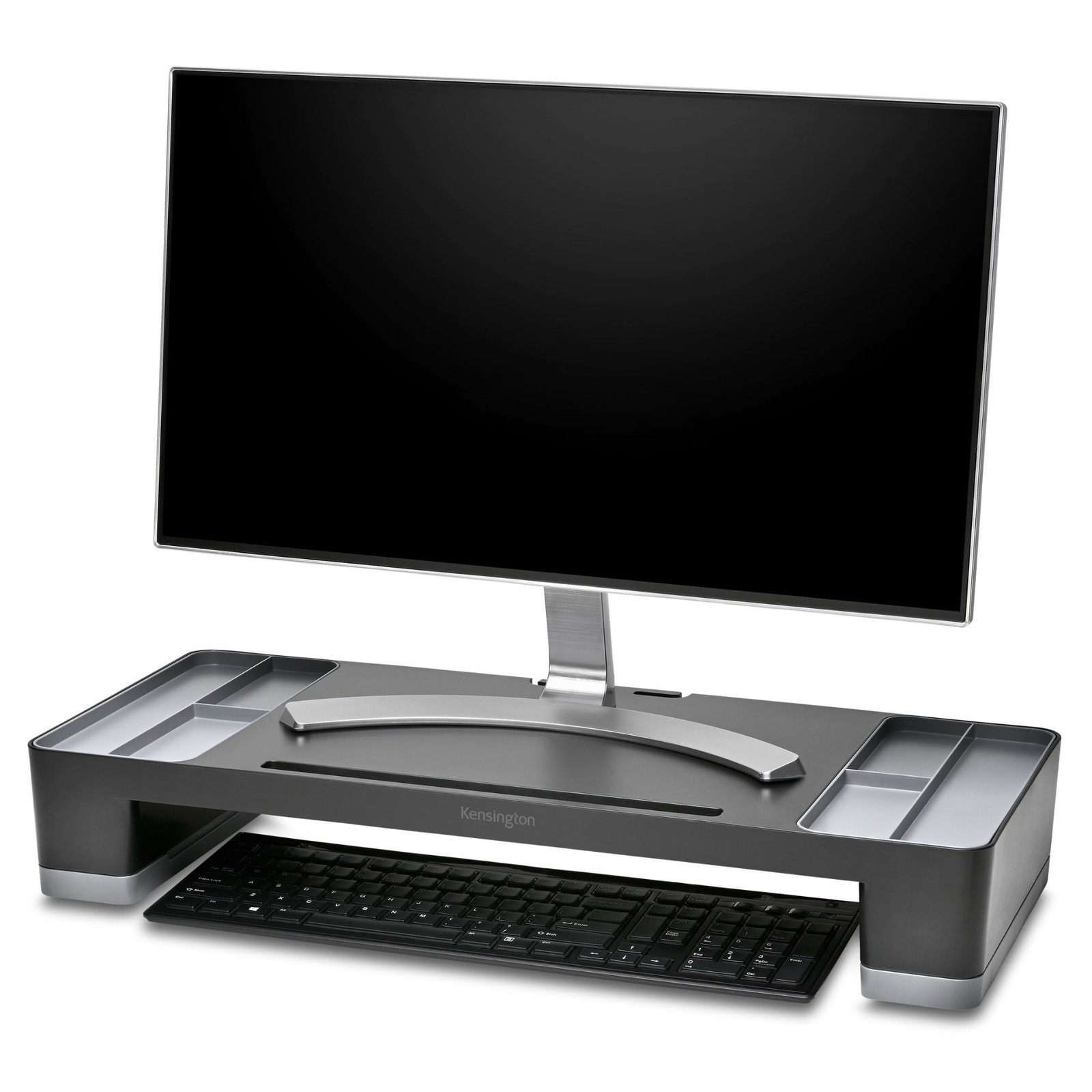 Kensington Organizing Monitor Stand: 24.4 in. x 0.289 yds. (Black)