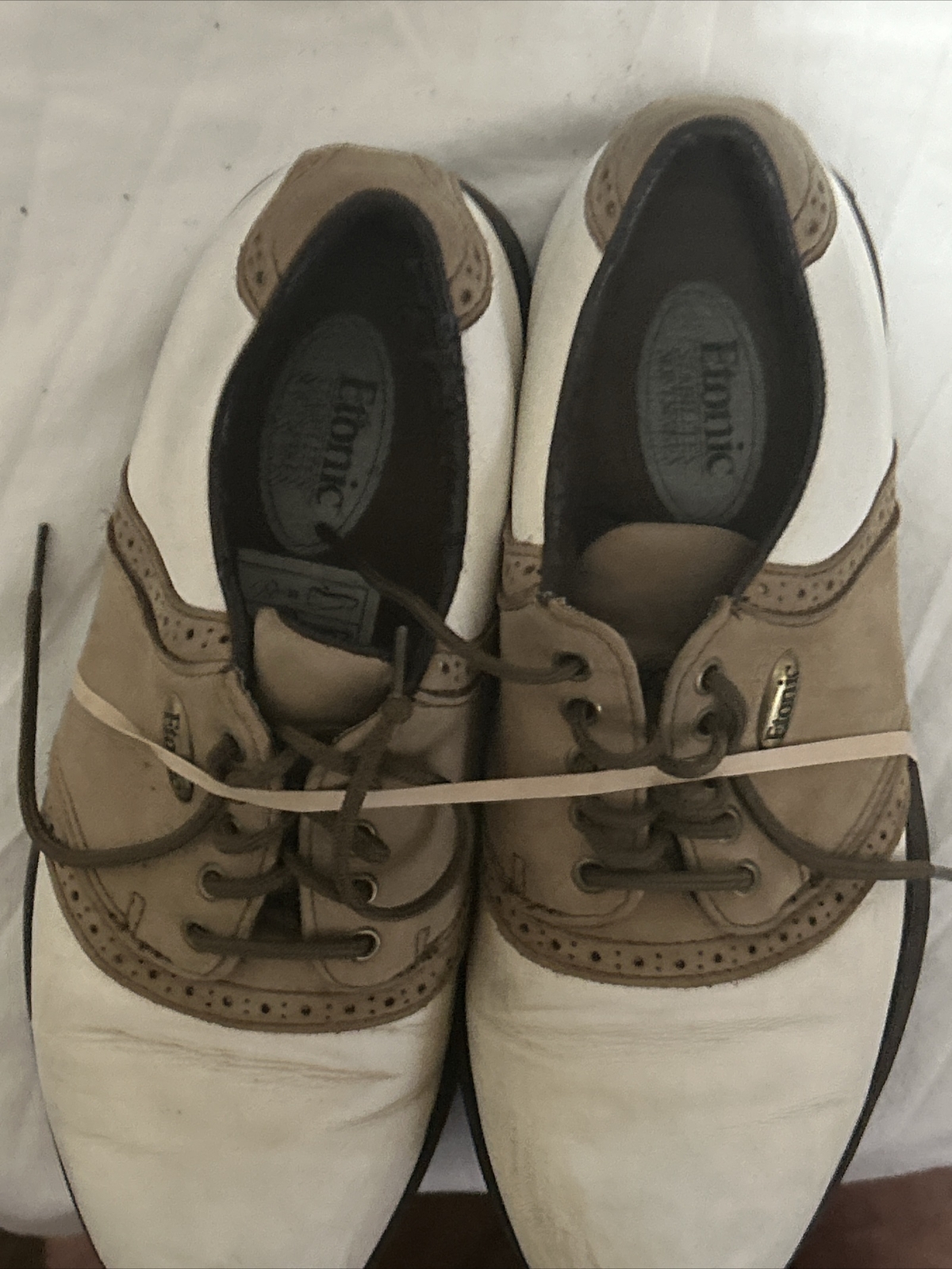 Etonic White Golf Shoe Size 6M Excellent Condition Barely Worn NICE