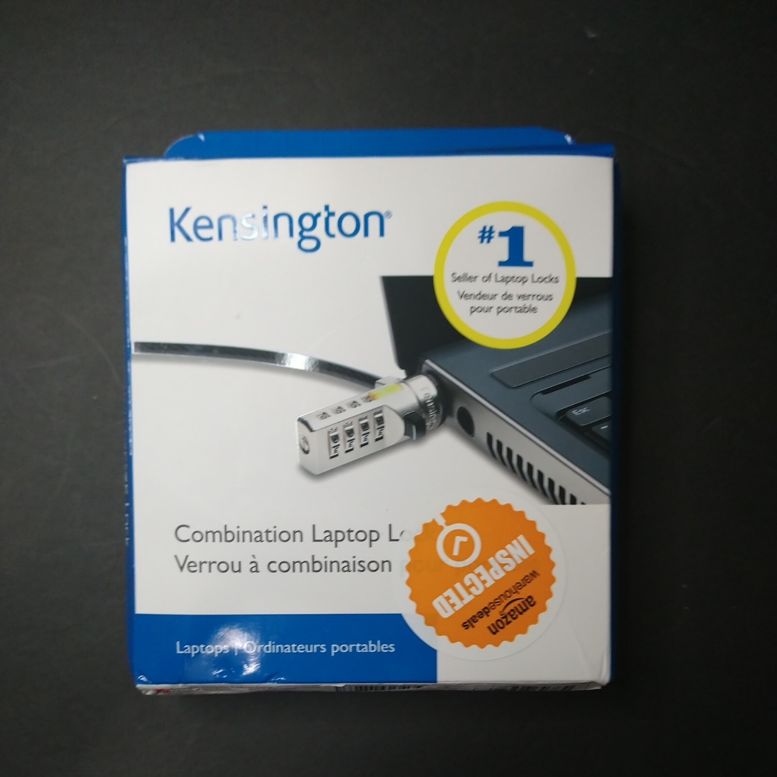Kensington Laptop Combination Cable Lock #A1622A - Open Box