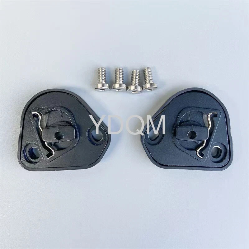 A Pair of Pivot Kit Base Plate Visor Mechanism for Pista GP R GP RR Corsa Helmet