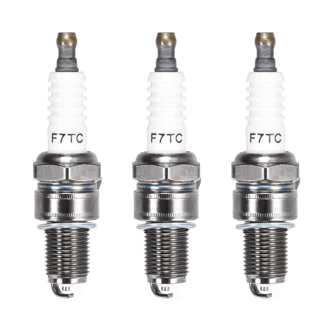 F7TC Spark Plug for Kart-Go Generator Bike GX120 GX160 GX200 GX240 GX270, 3pcs
