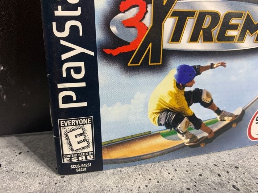 3Xtreme (1999 Sony PlayStation 1, PS1) - Original Manual ONLY