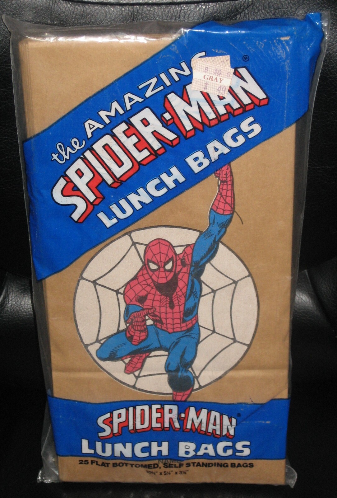 Rare Unopened 1984 Marvel Comics Spider-Man Kids School Lunch Bags Marvelmania!