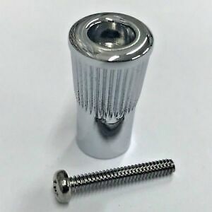 Replacement Speedometer Trip Meter Reset Knob Chrome Knurled HARLEY 68 - 89 FL