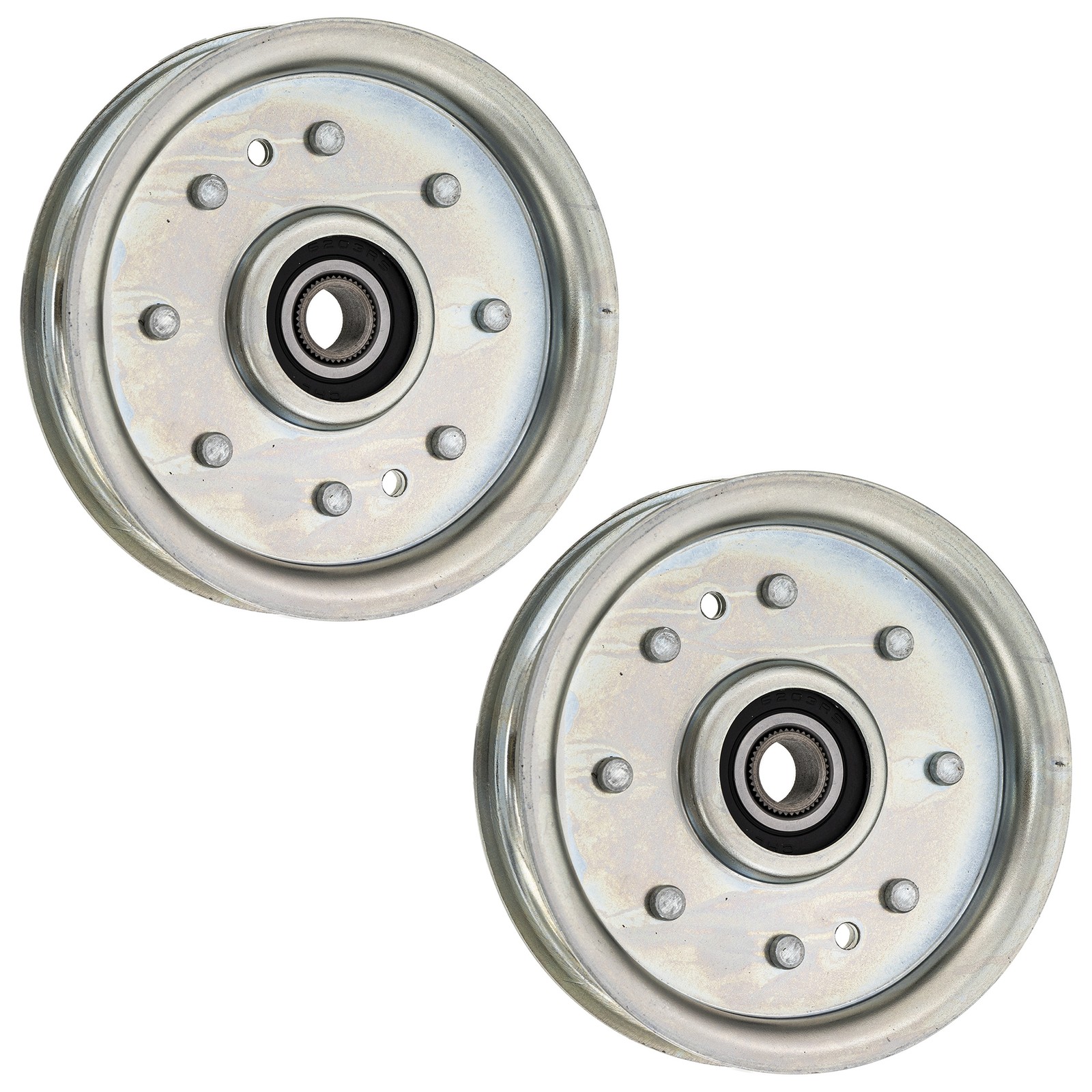 Idler Pulley Set for John Deere 345 200 325 180 210 GT225 335 GT235 170 2-Pack