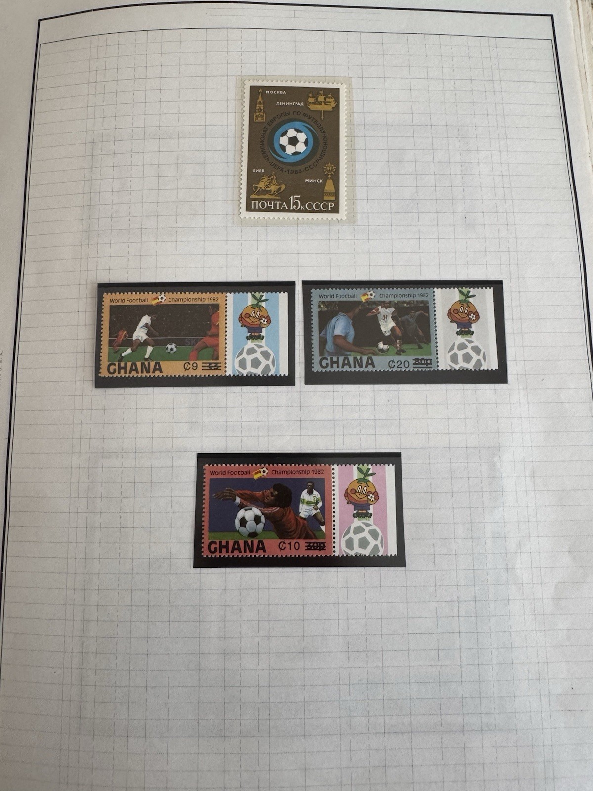 Lot Of 11 Pages Of Assorted Sports Topical Stamps