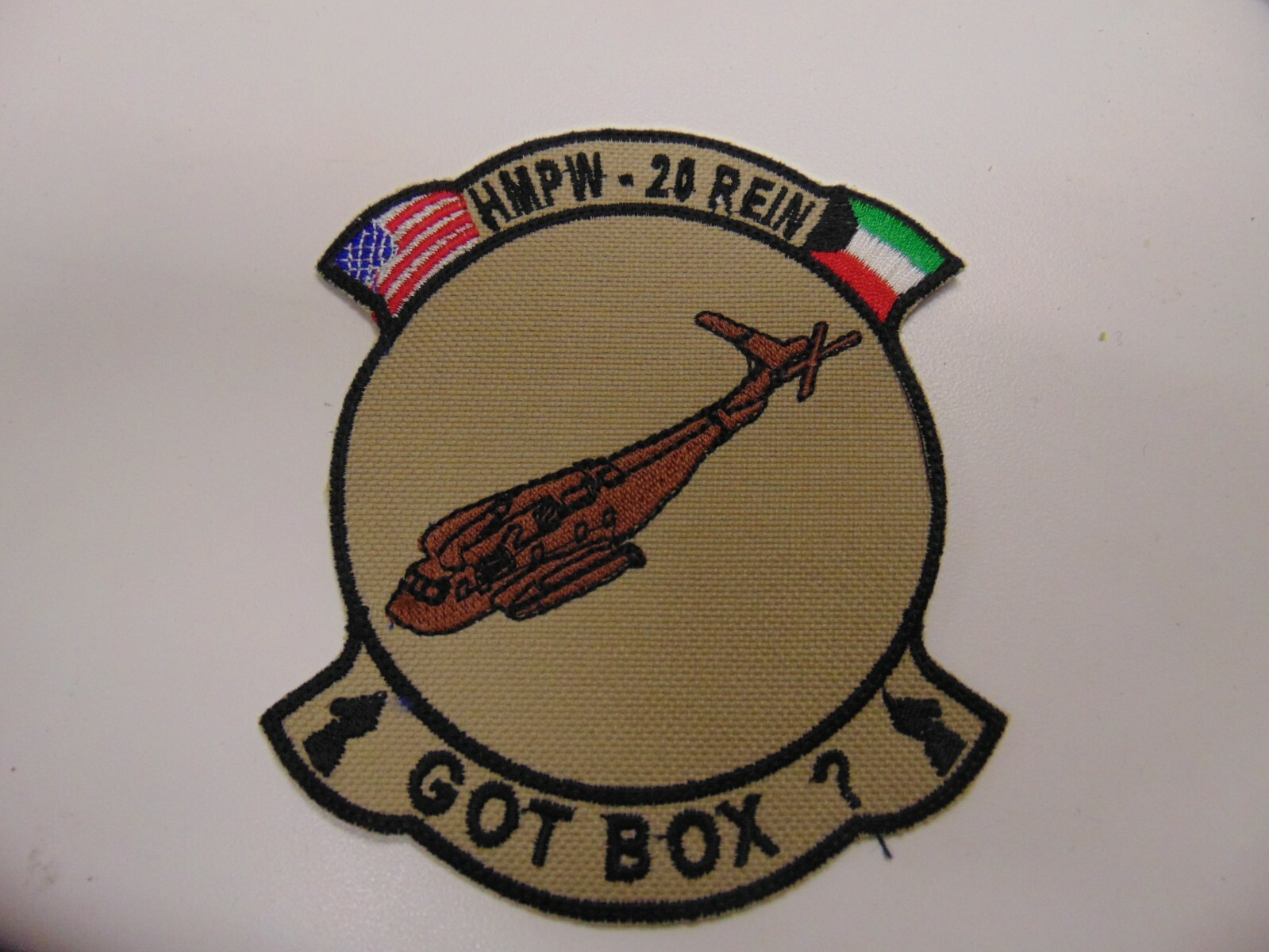 MILITARY PATCH SEW ON HMPW-20 REIN GOT BOX ?