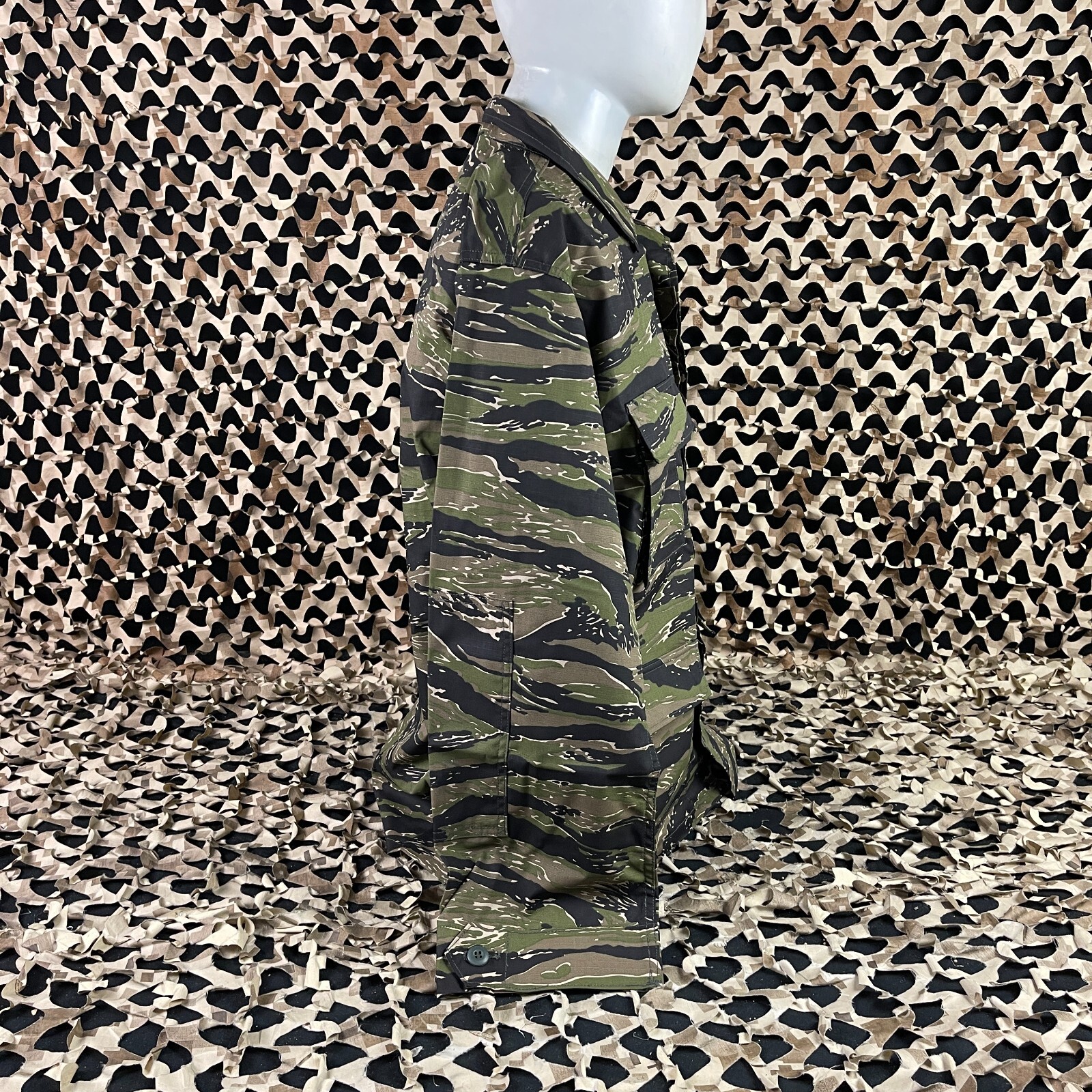 NEW BDU Jacket - Vietnamese Tiger Stripe - X-Small Regular