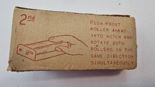 Vintage "Rol-A-Cig" Cigarette Maker With Box
