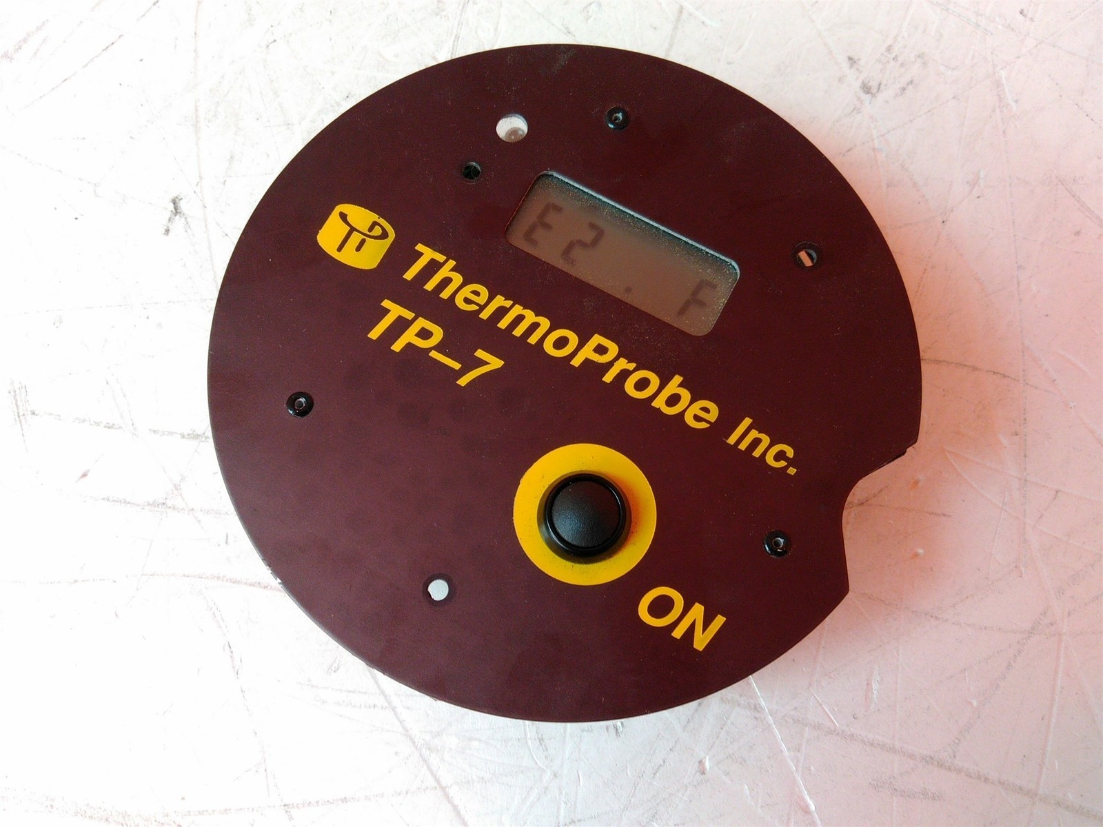 ThermoProbe TP-7 Top Plate with Screen See Description  for Parts
