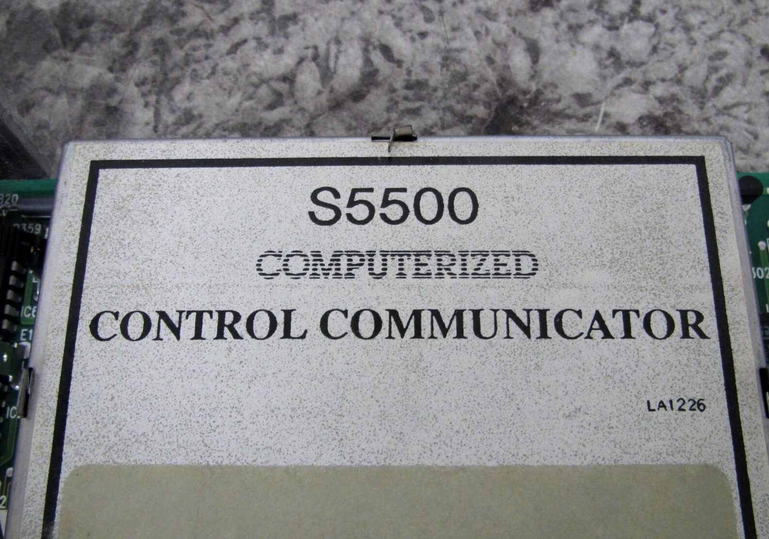 Napco S5500 Computerized Control Communicator Alarm Panel Circuit Board Used