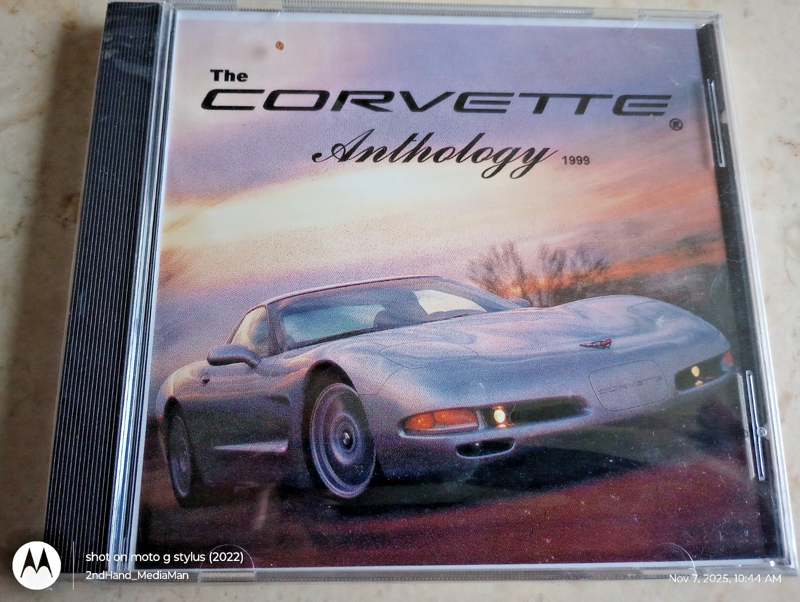 1998 NEW SEALED THE CORVETTE ANTHOLOGY 1999 PICTURES/IMAGES PC SOFTWARE CD DISC