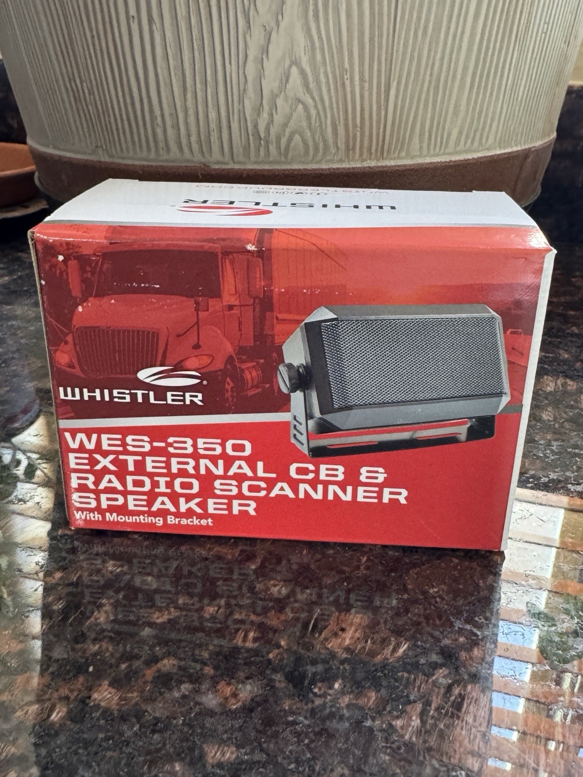 Whistler WES-350 External Speaker – Enhanced Audio for Scanners & Radios​