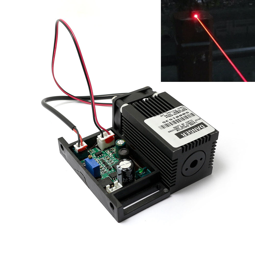 400mW 635nm 638nm Non-focusable Red Laser Dot Module w/TTL High Quality