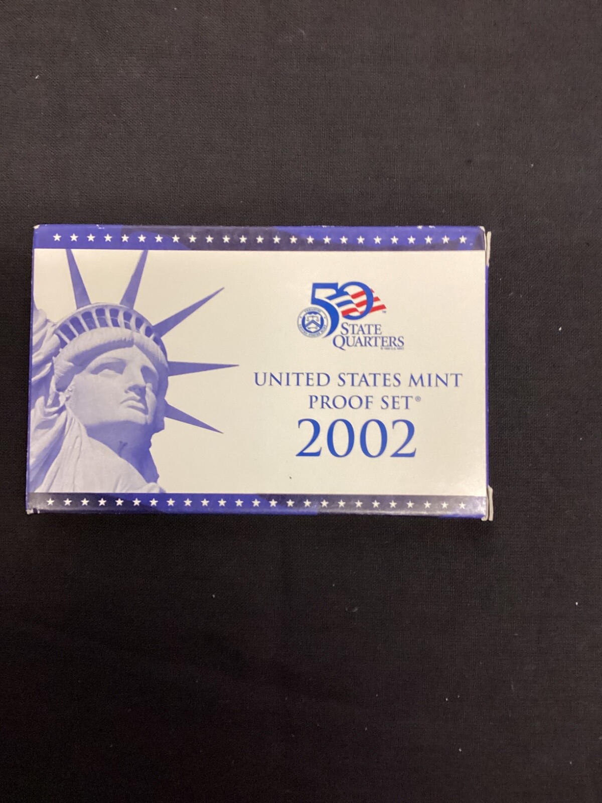 2002 S US Mint 9 Coin Proof Set OGP and COA
