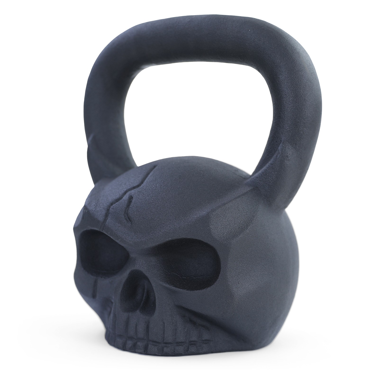 20kg Skull Kettlebell - Fancy Cast Iron Ball Dumbbell in Skull Design