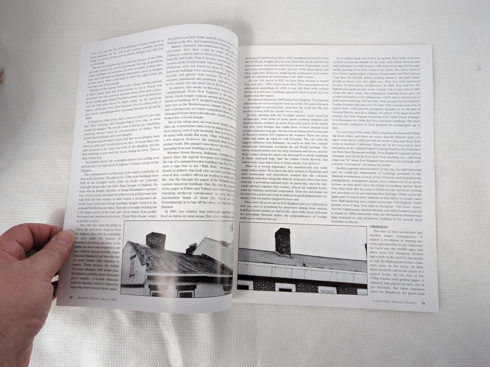 Mainline Modeler Volume 24 Number 8 August 2003 (1G) (1P)