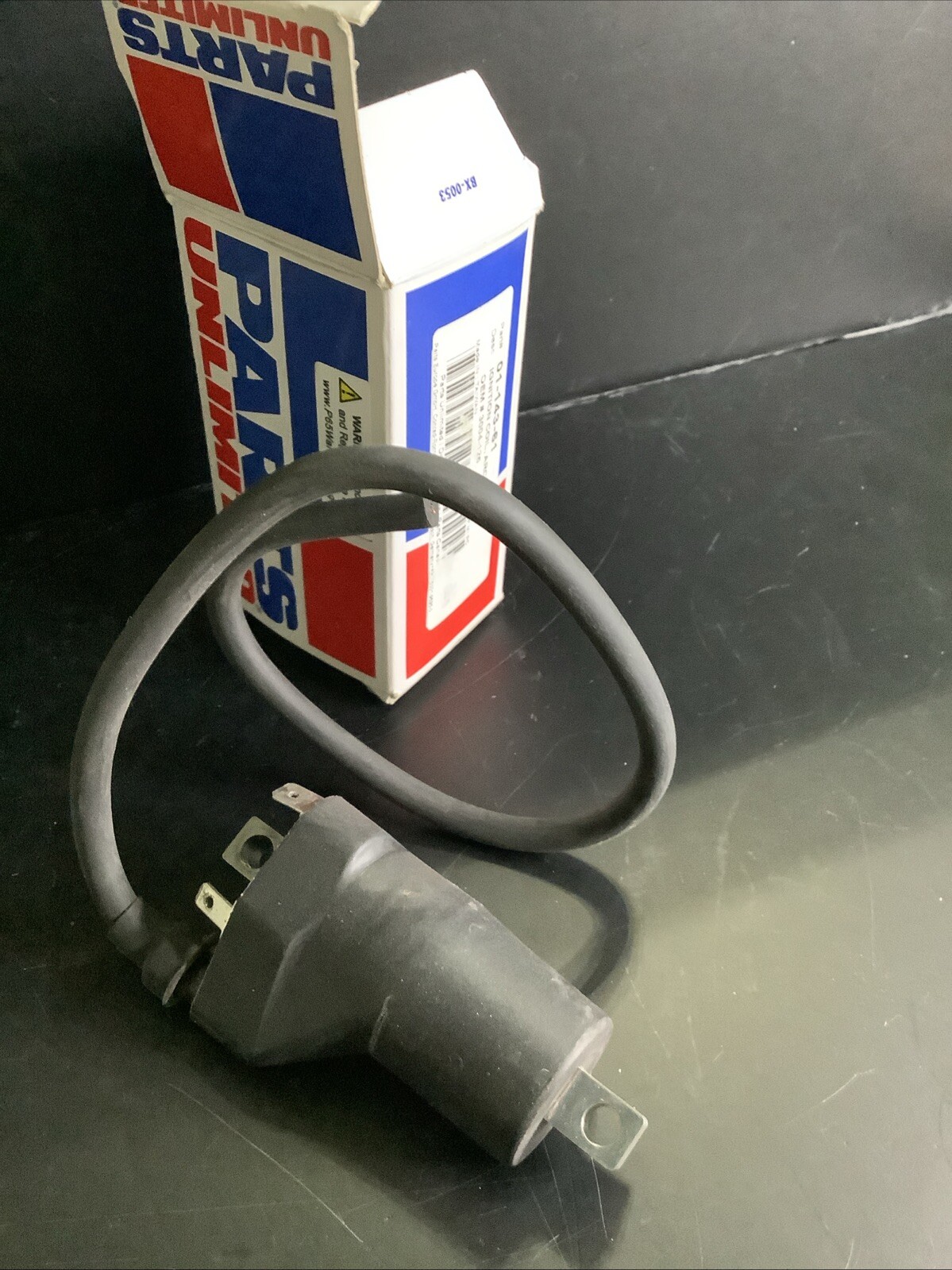 Parts Unlimited External Ignition Coil - 01-143-61 01-143-61 Black