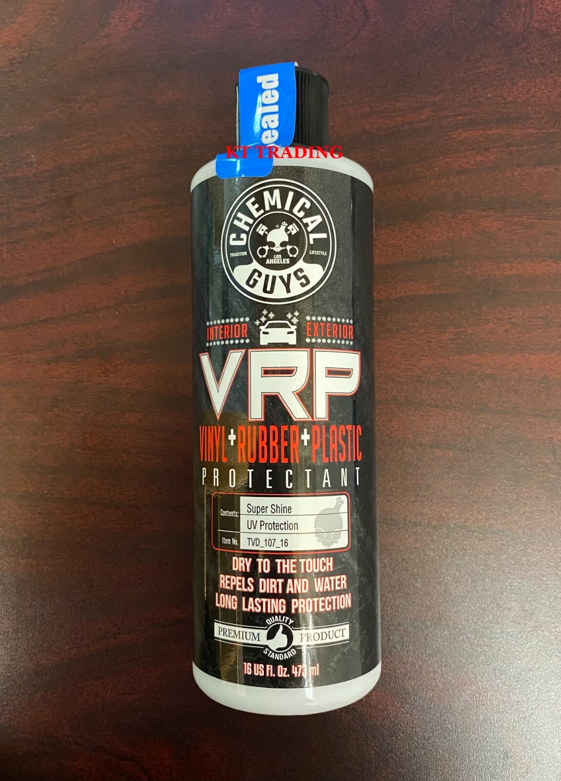 Chemical Guys V.R.P. Auto Leather Vinyl Rubber Plastic ~ Super Shine Protectant