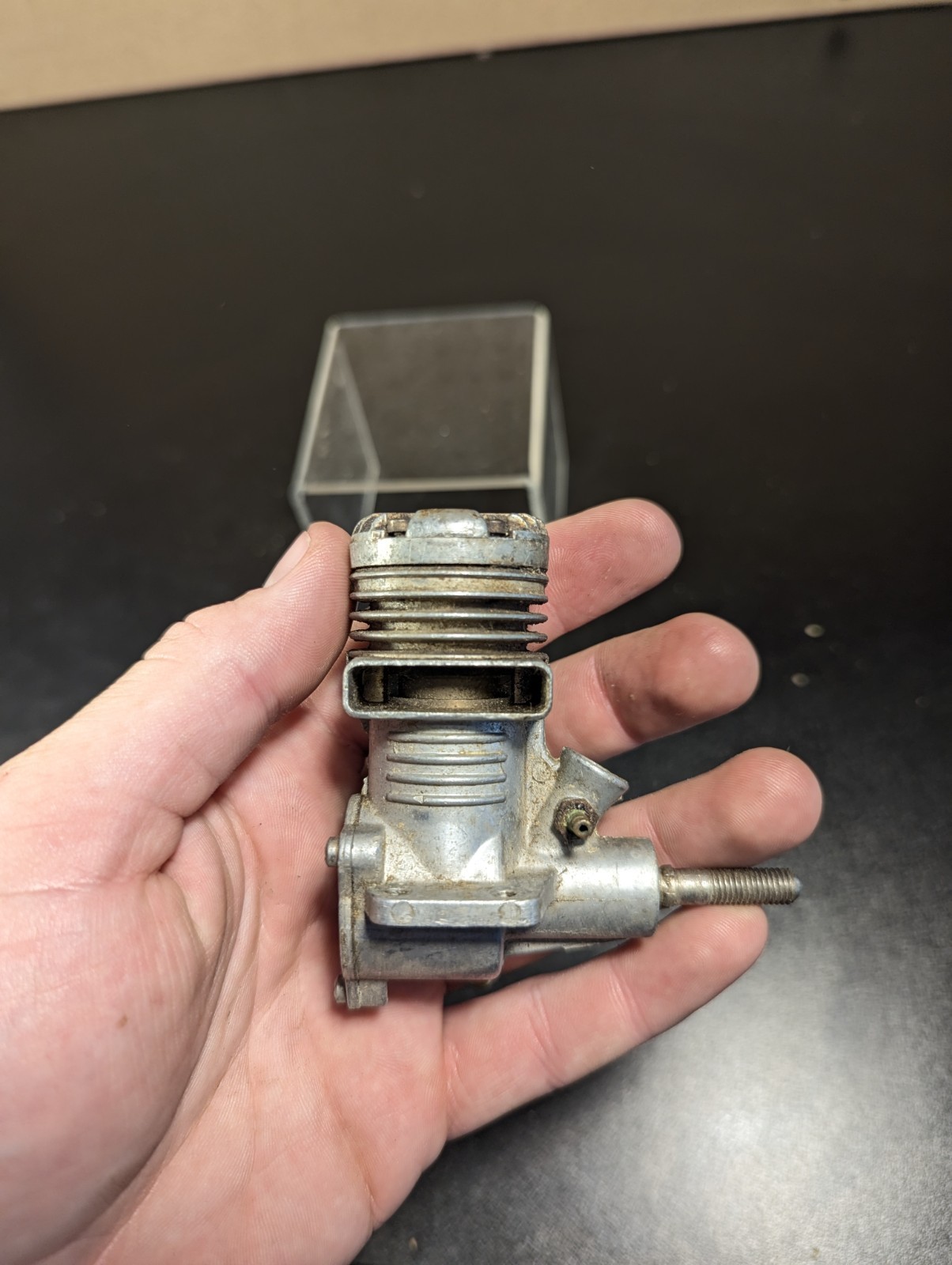 1955 Vintage Fox 29 Stunt Control Line Model Airplane Engine Excellent