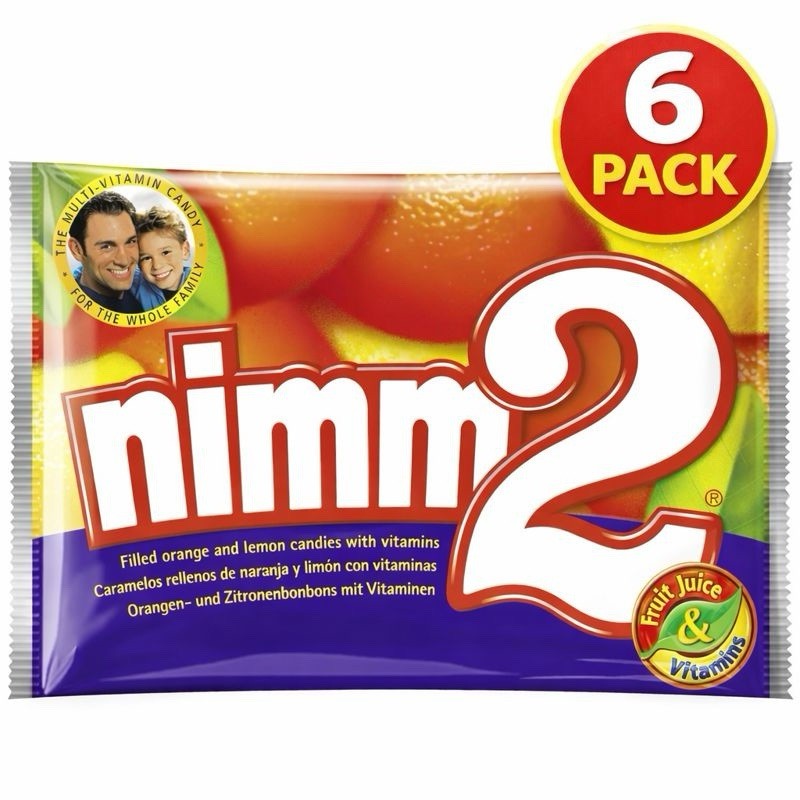 6 x Storck nimm2 multivitamin candies fresh from Germany,