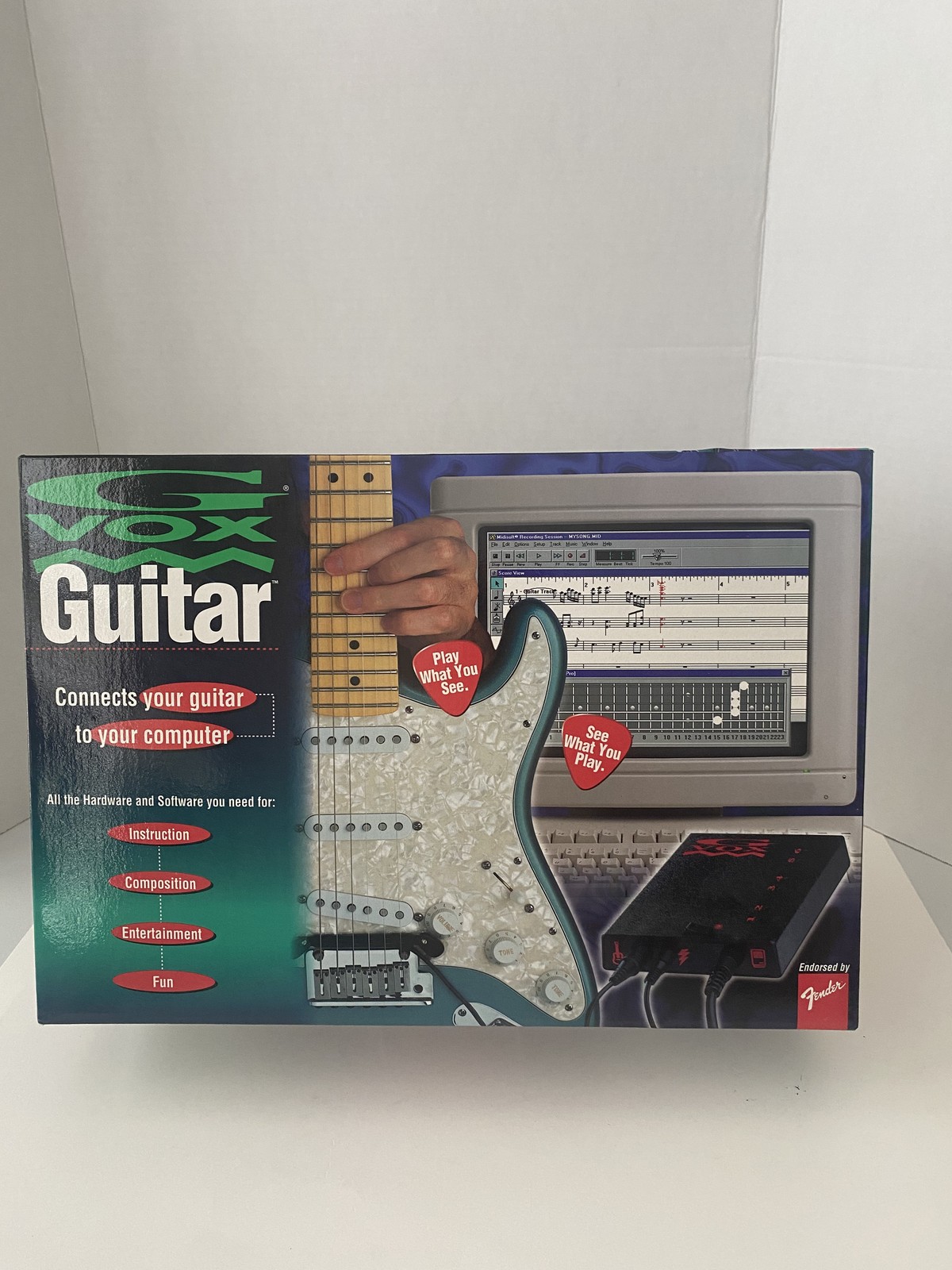 VOX Guitar G-VOX Digital Interface System Connects to Computer w/ Software