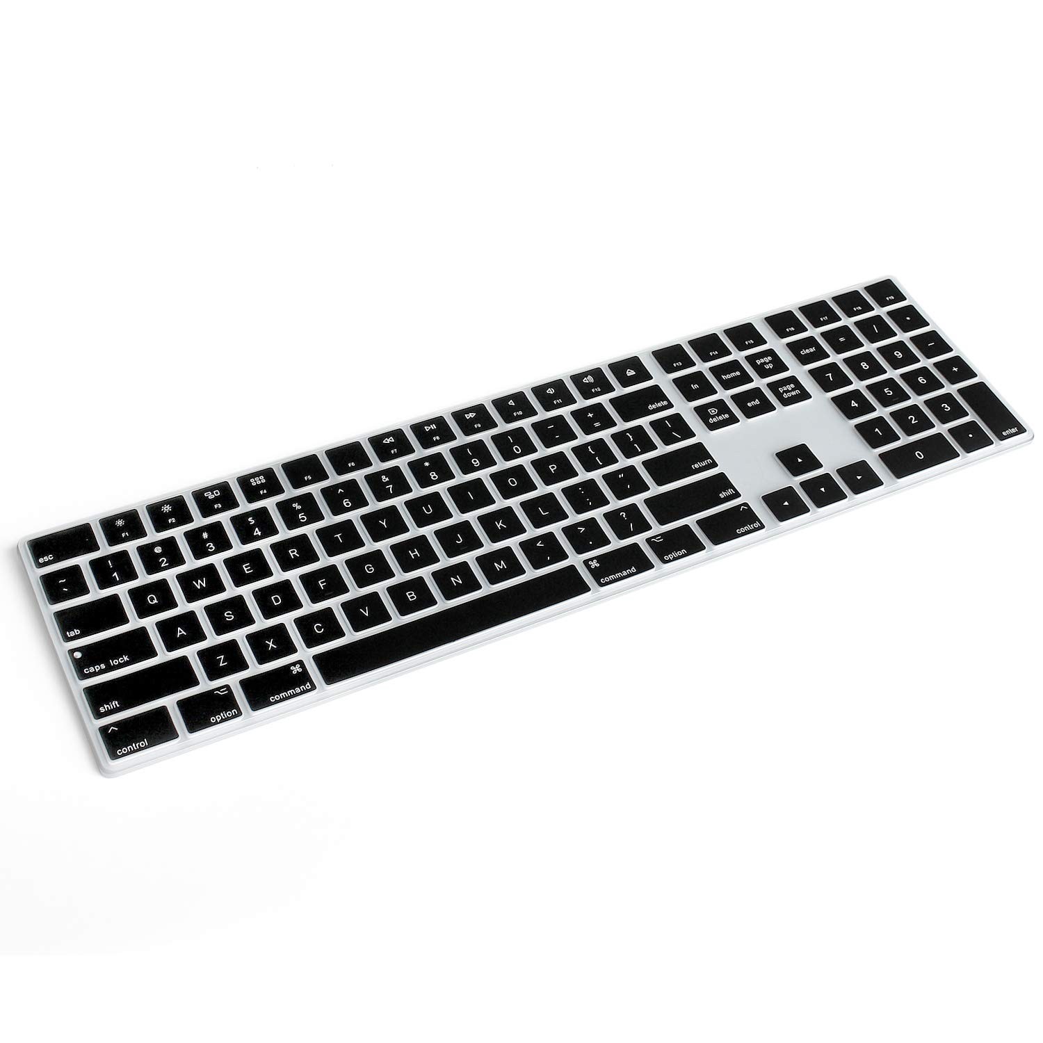Silicone Keyboard Cover For Apple Magic Keyboard With Numeric Keypad M
