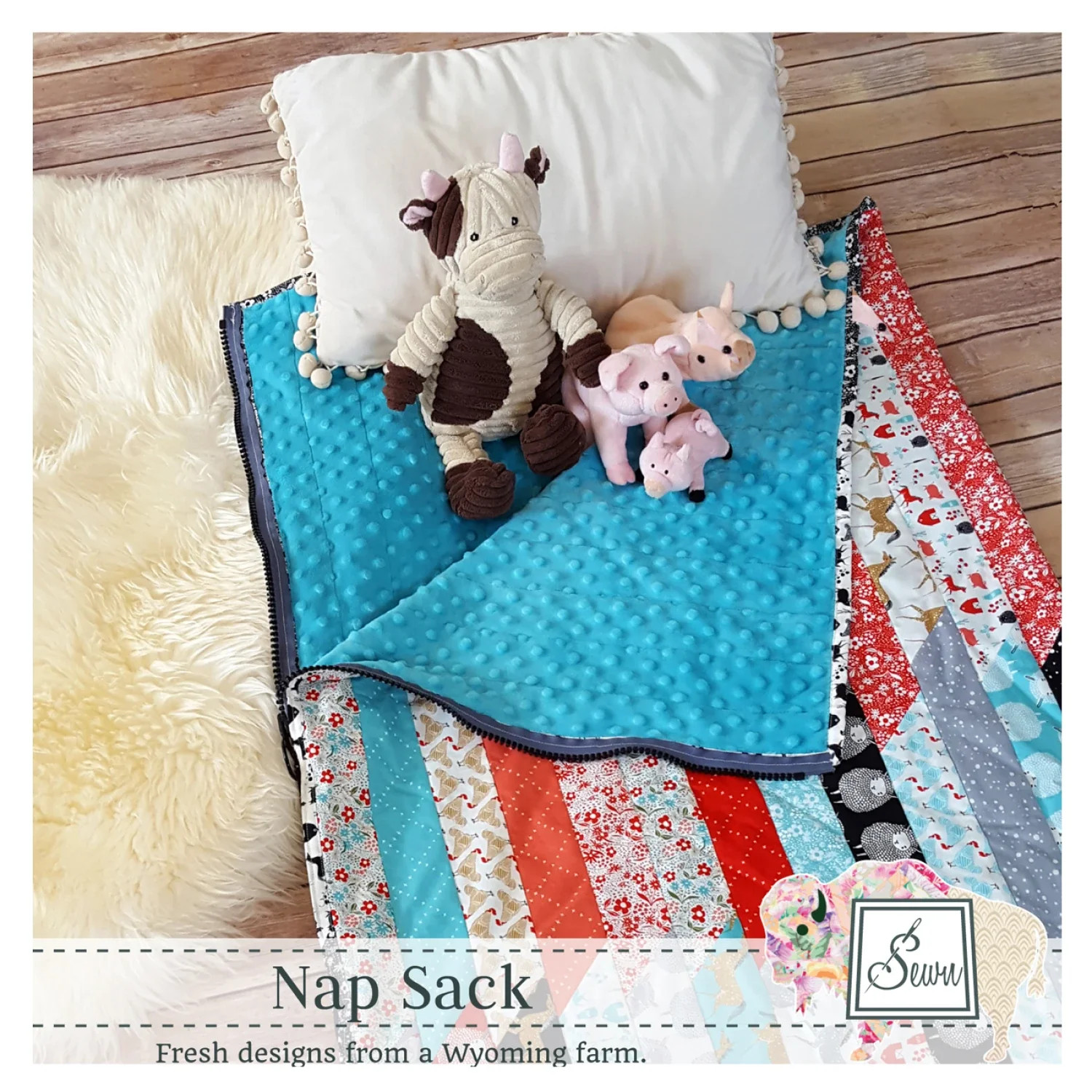 Nap Sack Pattern from Sewn Wyoming
