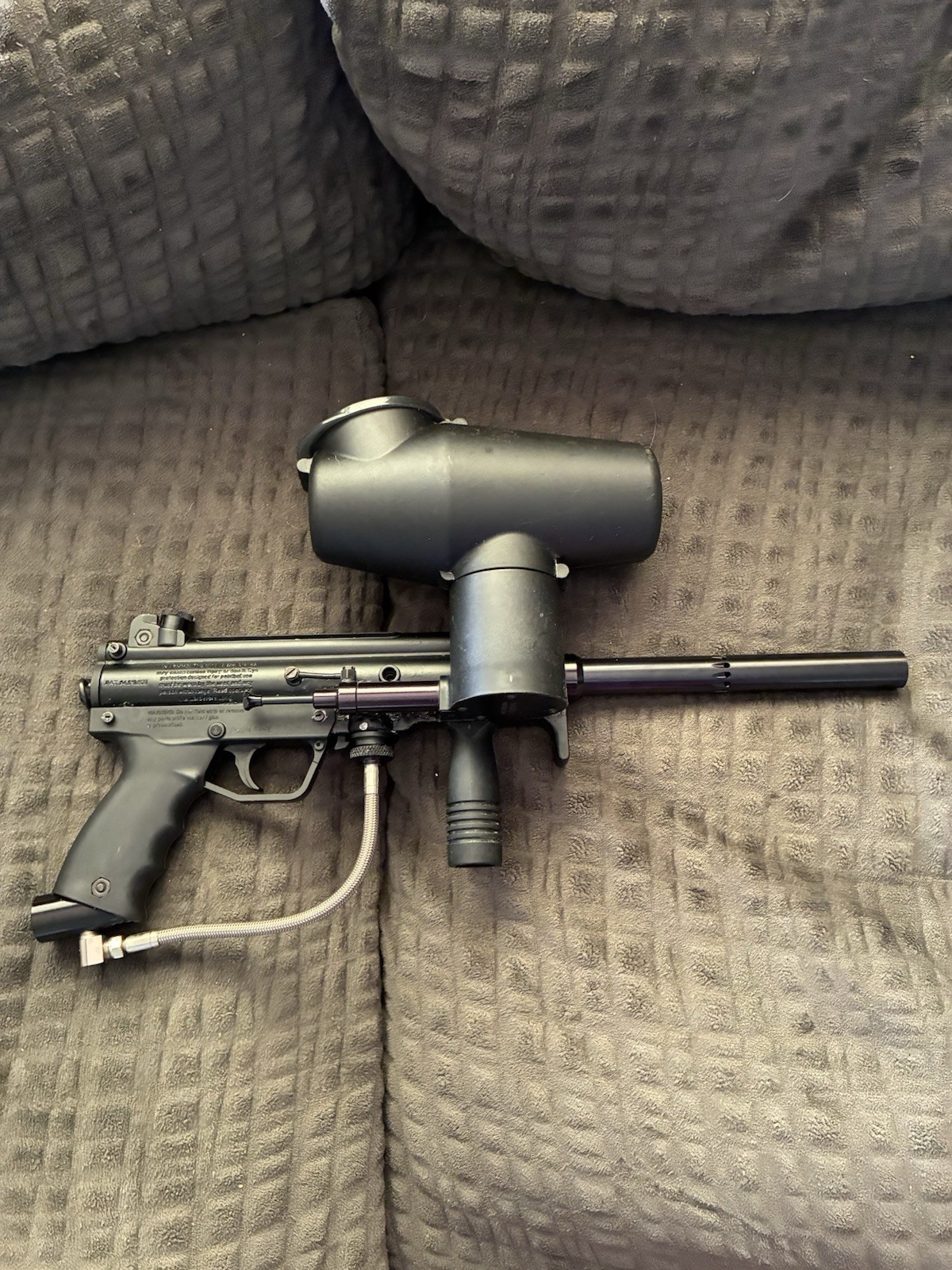 Used Tippmann A5 Paintball Gun & Barrel