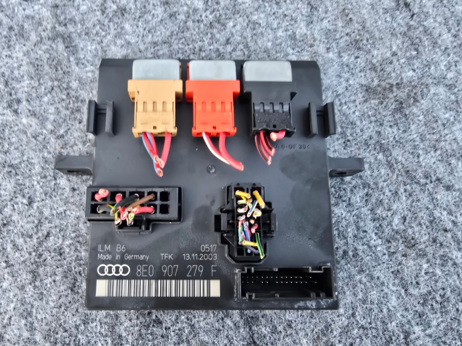 ONBOARD SUPPLY CONTROL MODULE ASSEMBLY 90K OEM 04-08 AUDI A4 S4 B6
