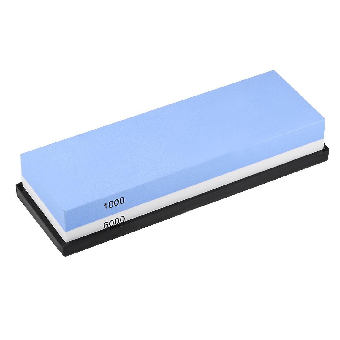 Double-Sided Whetstone Knives Sharpener Sharpening Stone 1000/6000 Grit