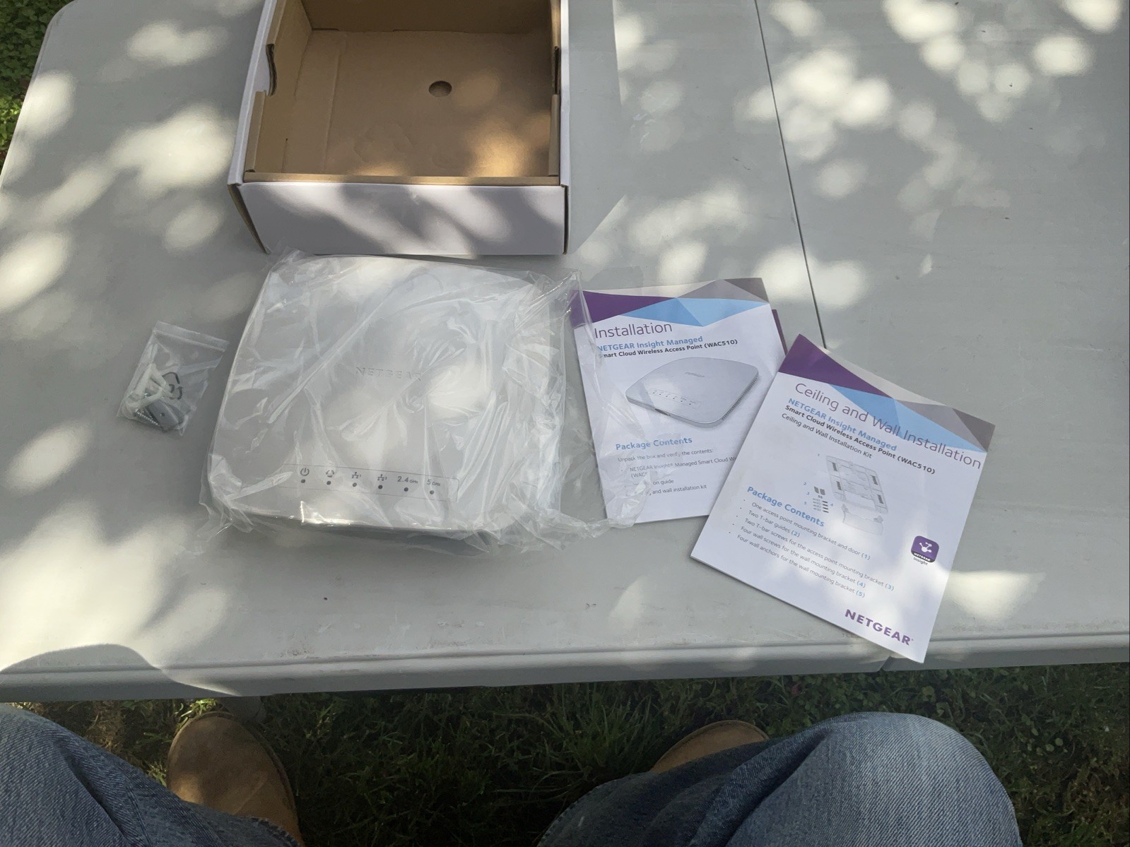 NETGEAR Insight Managed Smart Cloud Wirelesss Access Point WAC510 802.11ac