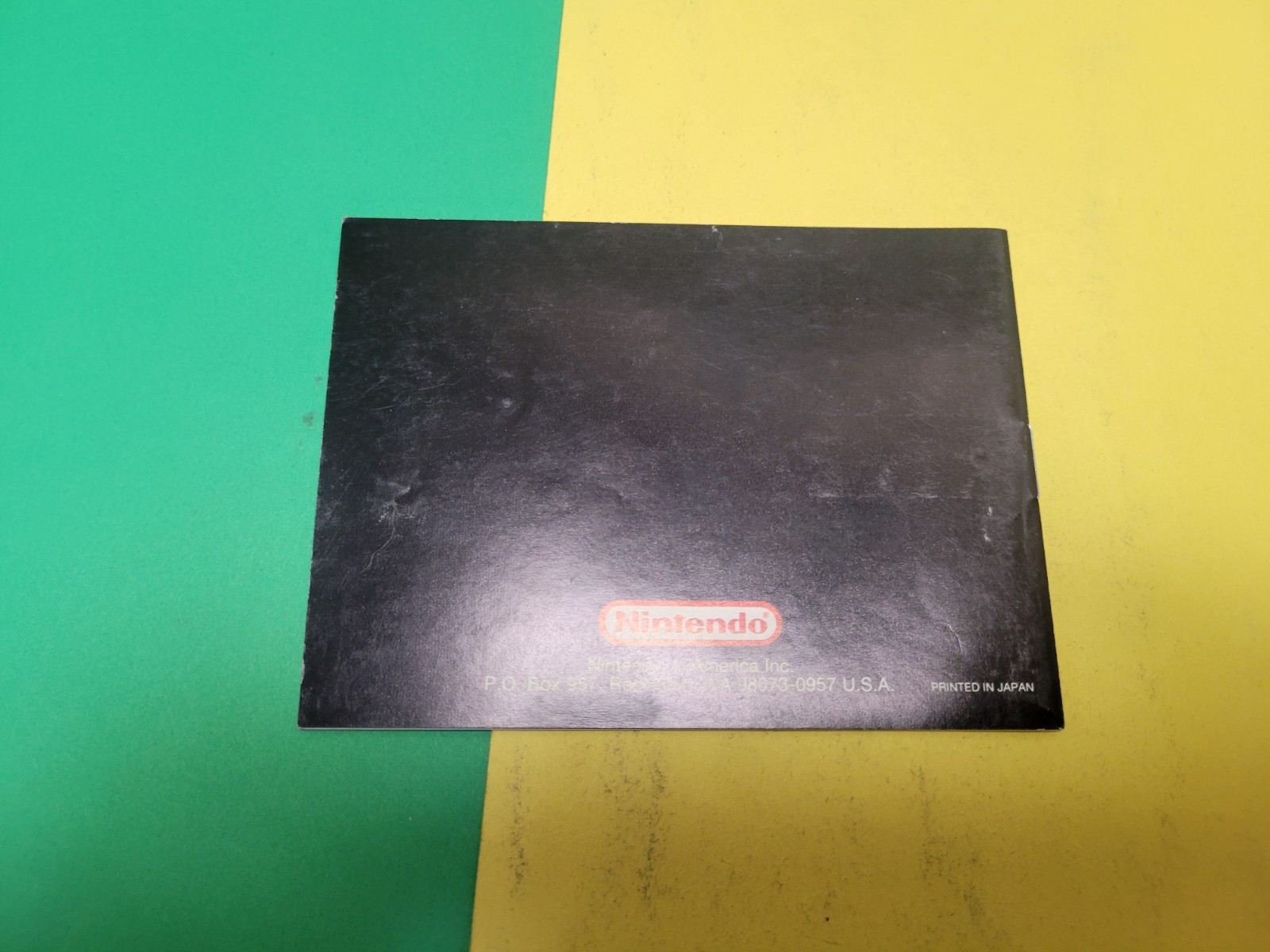 Gameboy Baseball Manual