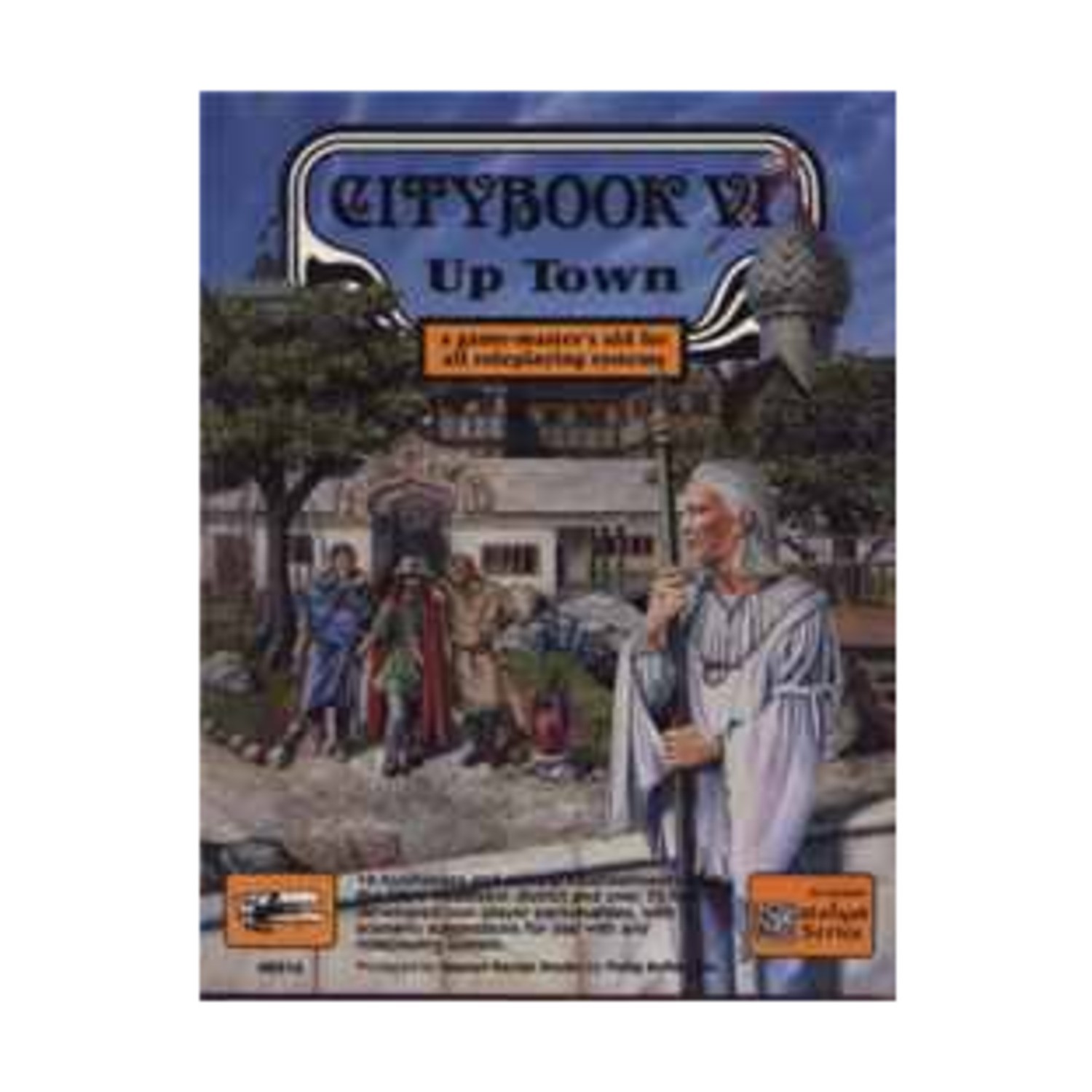 Flying Buffalo Fantasy RPG Citybook VI - Up Town VG+